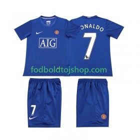 Manchester United Ronaldo 7 2008 2009 Retro Børn 3 trøje S/S